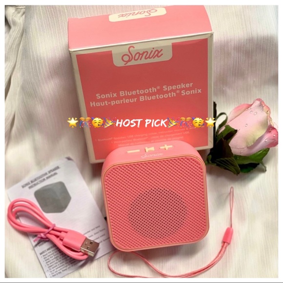 🎉HP NIB SONIX Bluetooth Speaker 🎶🎼🎵Bluetooth Charger & Wristlet - Picture 16 of 16